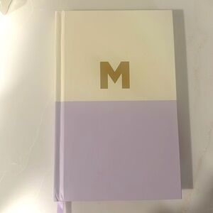 Journal Book Kate Spade M initial
